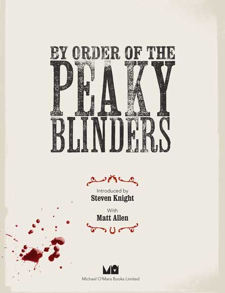 کتاب By Order of the Peaky Blinders