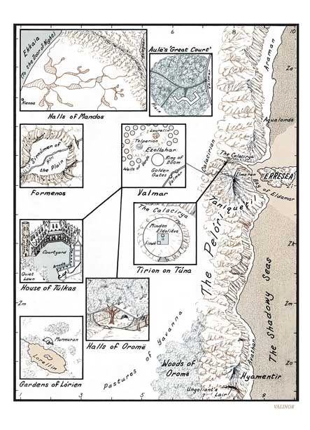 کتاب The Atlas of Middle Earth
