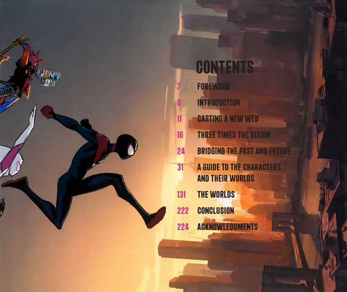 آرت‌بوک Across the Spider Verse: The Art of the Movie