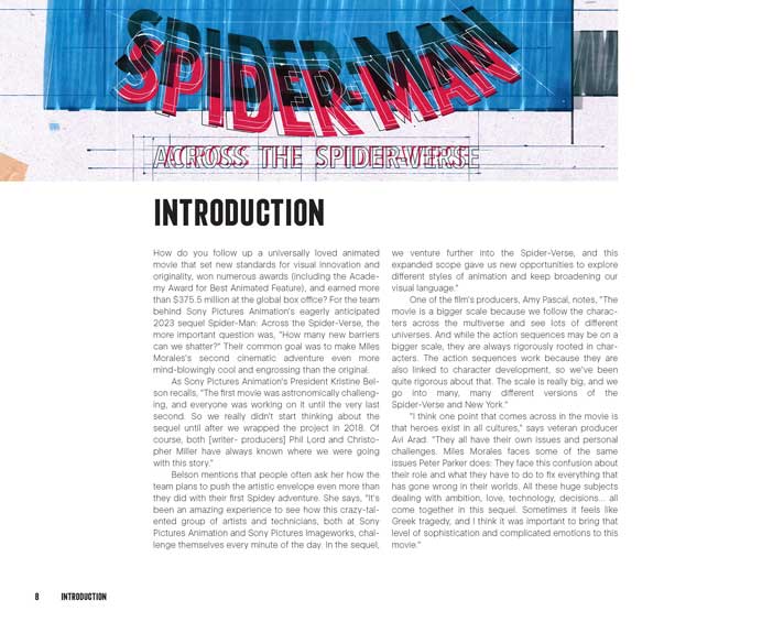 آرت‌بوک Across the Spider Verse: The Art of the Movie