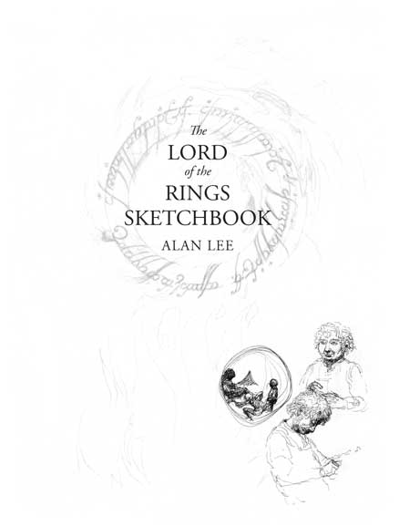 آرت‌بوک The Lord Of The Rings Sketchbook