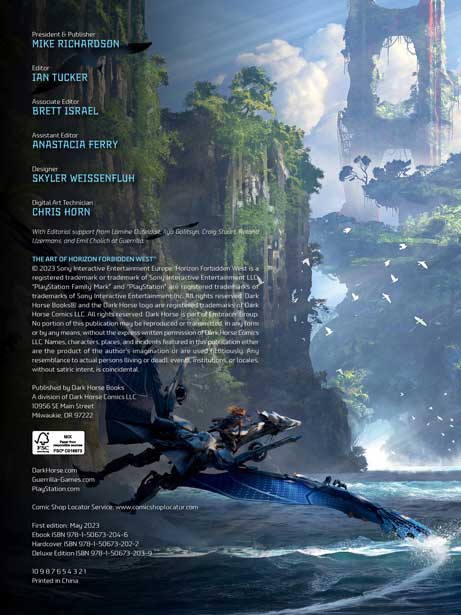 آرت‌بوک The Art of Horizon Forbidden West