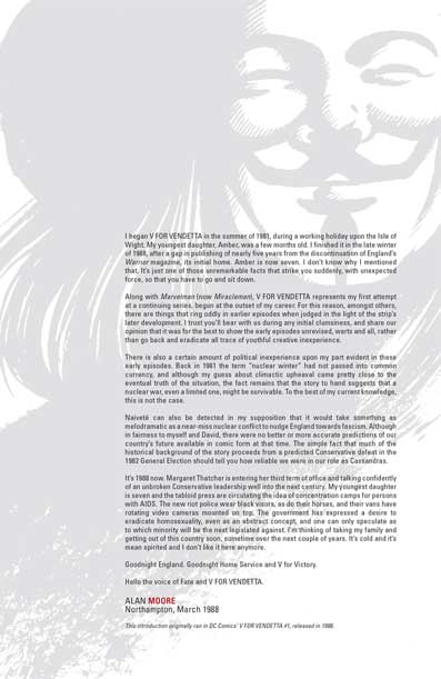 کامیک V for Vendetta