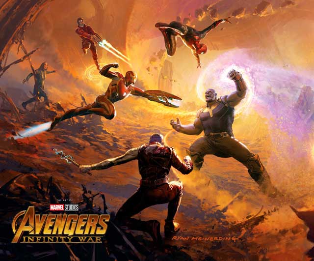 آرت‌بوک Avengers Infinity War: the Art of the Movie