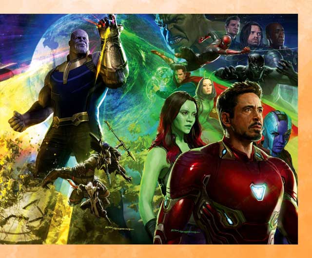 آرت‌بوک Avengers Infinity War: the Art of the Movie