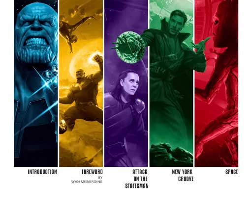 آرت‌بوک Avengers Infinity War: the Art of the Movie