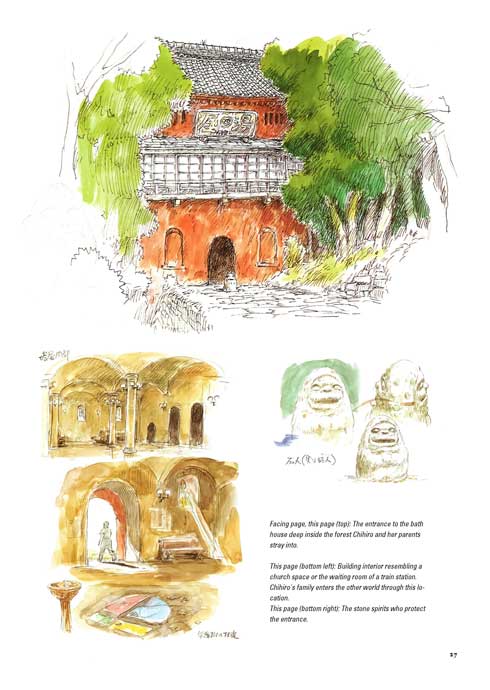 آرتبوک The Art of Spirited Away