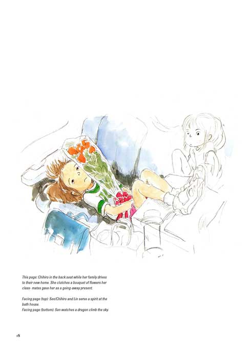 آرتبوک The Art of Spirited Away
