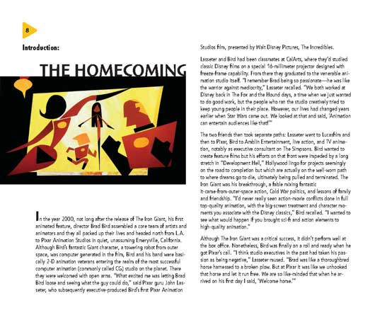 آرتبوک The Art of The Incredibles