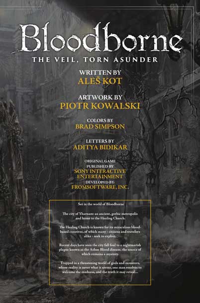 کامیک Bloodborne Vol.4: The Veil Torn Asunder