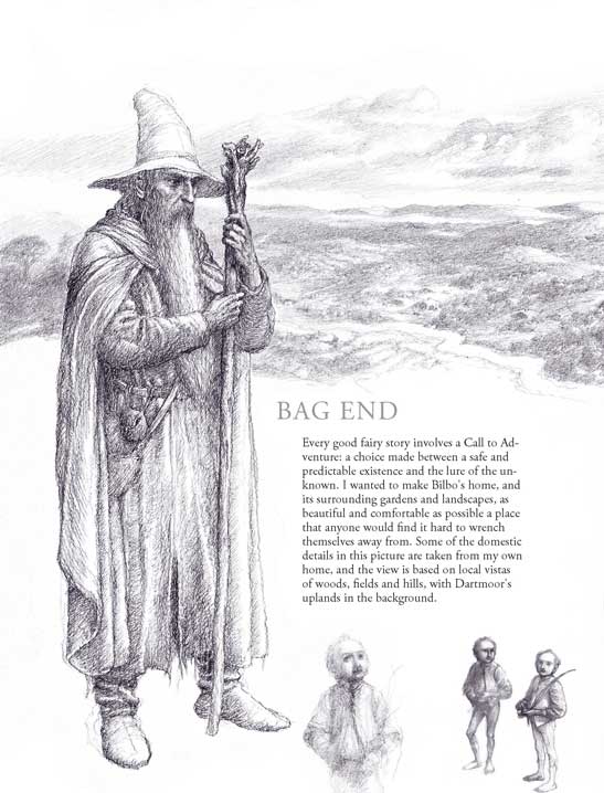 آرت‌بوک The Hobbit Sketchbook