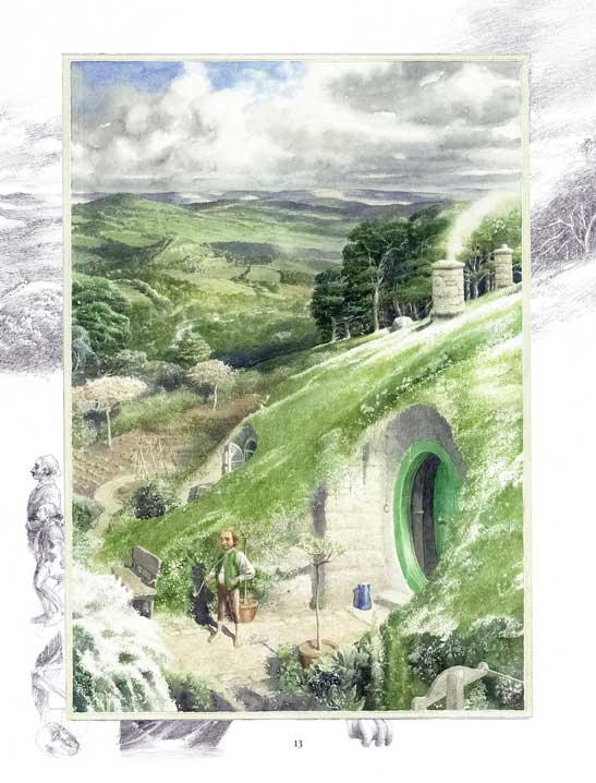 آرت‌بوک The Hobbit Sketchbook