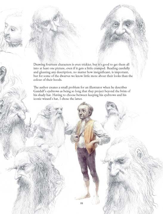 آرت‌بوک The Hobbit Sketchbook
