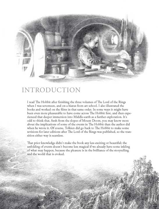 آرت‌بوک The Hobbit Sketchbook