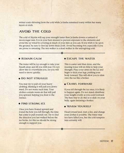 کتاب The Elder Scrolls: The Official Survival Guide to Tamriel