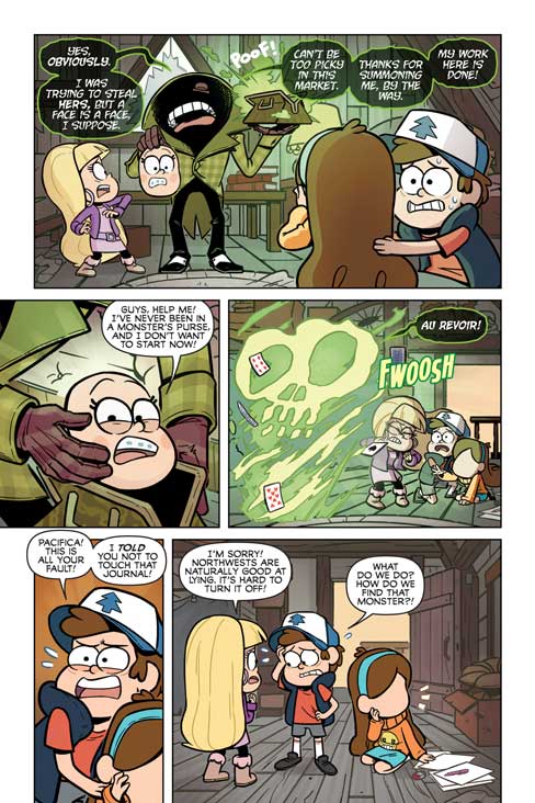 کامیک Gravity Falls: Lost Legends