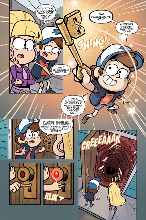 کامیک Gravity Falls: Lost Legends