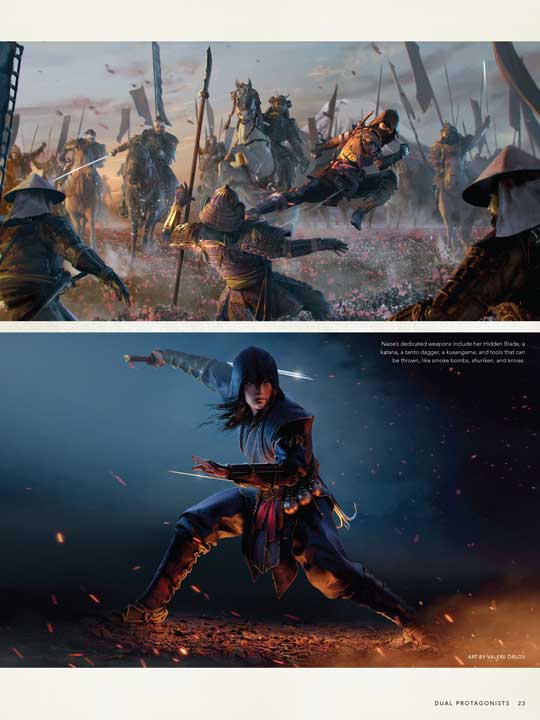 آرتبوک The Art of Assassins Creed Shadows