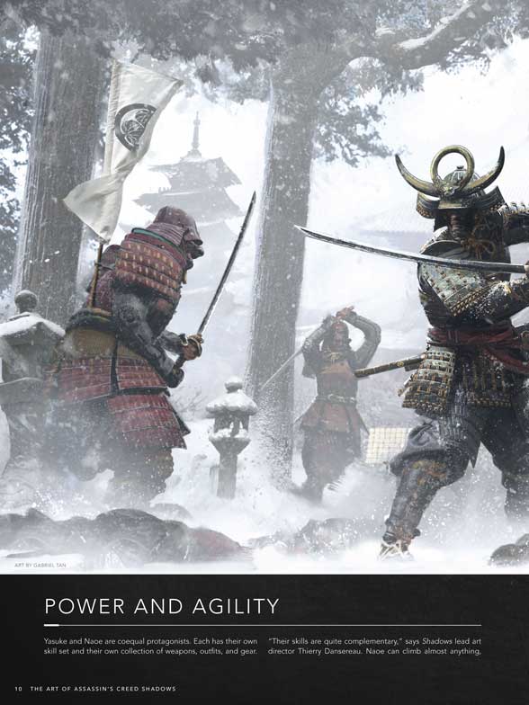 آرتبوک The Art of Assassins Creed Shadows