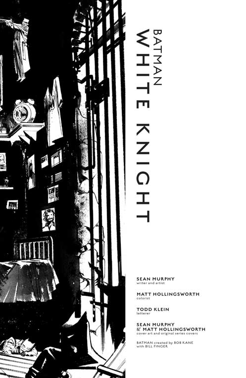 کامیک Batman: White Knight