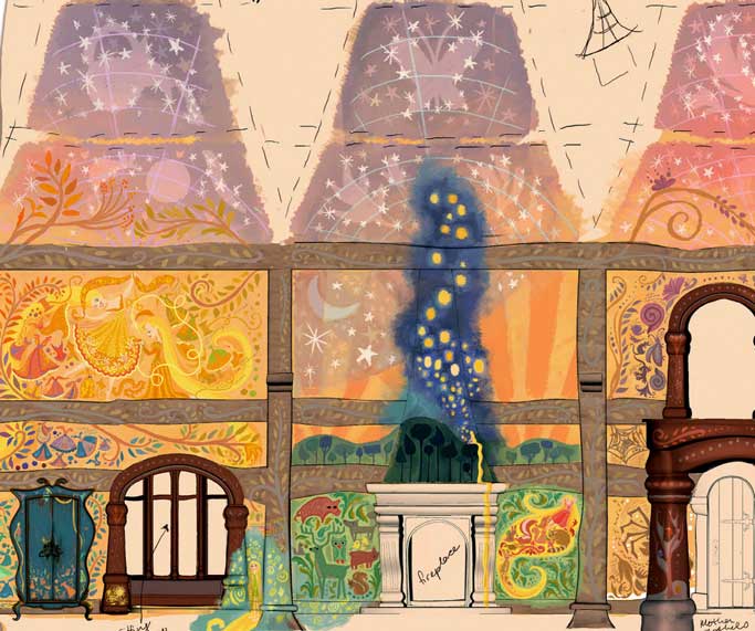 آرتبوک The Art of Tangled