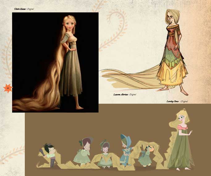 آرتبوک The Art of Tangled