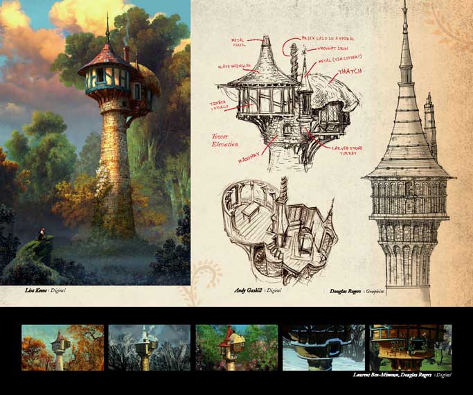 آرتبوک The Art of Tangled