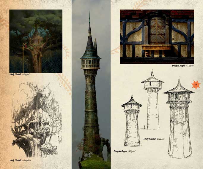 آرتبوک The Art of Tangled