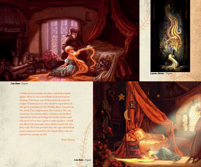 آرتبوک The Art of Tangled