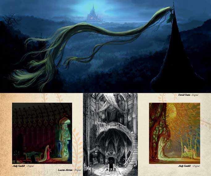 آرتبوک The Art of Tangled