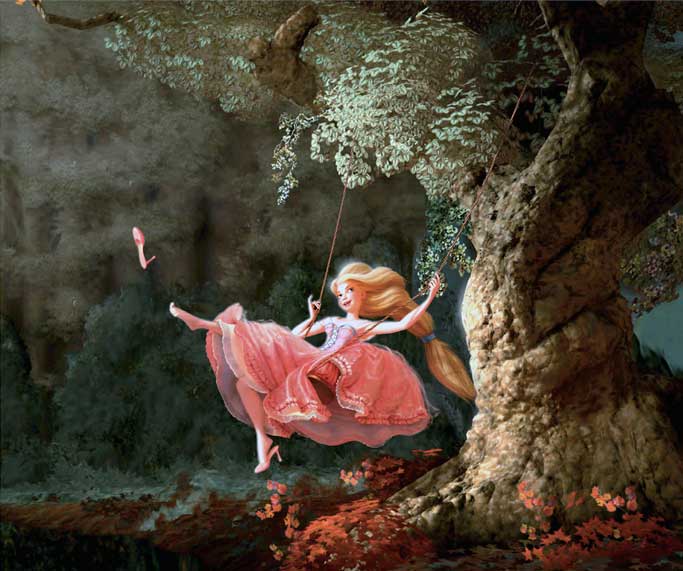 آرتبوک The Art of Tangled
