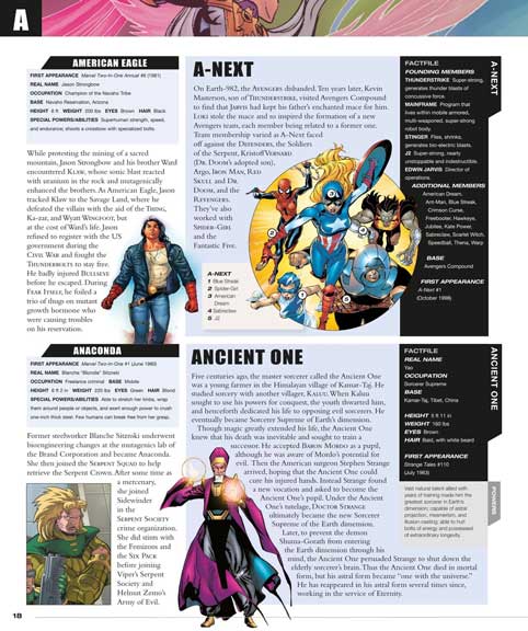 دایره المعارف Marvel Encyclopedia New Edition