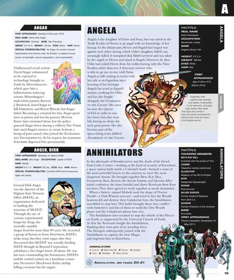دایره المعارف Marvel Encyclopedia New Edition