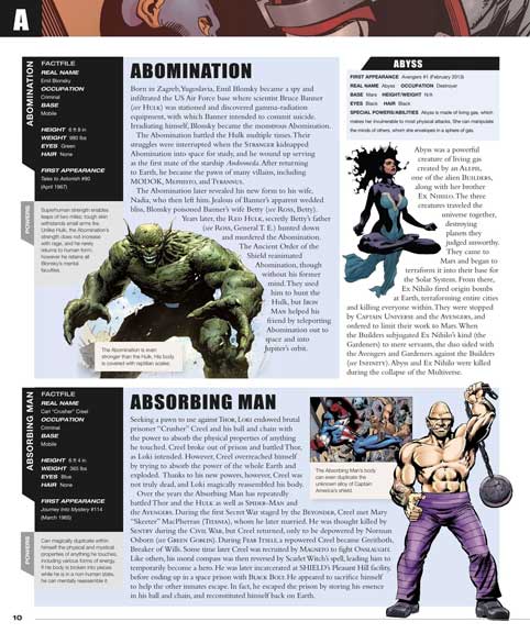 دایره المعارف Marvel Encyclopedia New Edition