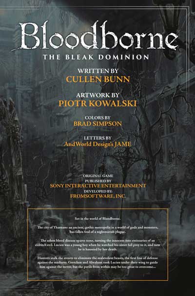 کامیک Bloodborne Vol.6: The Bleak Dominion