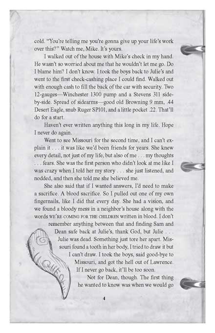 کتاب Supernatural: John Winchester Journal