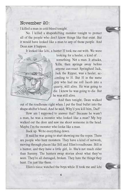 کتاب Supernatural: John Winchester Journal