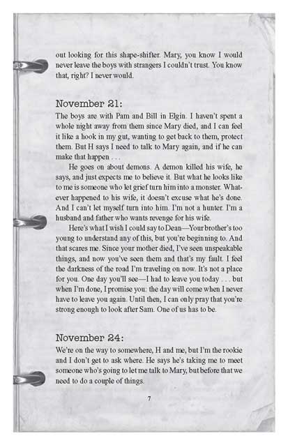 کتاب Supernatural: John Winchester Journal