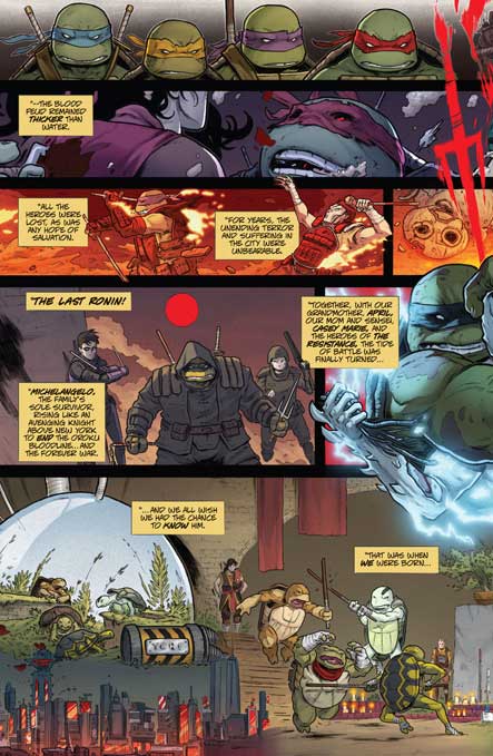کامیک TMNT: The Last Ronin II ReEvolution