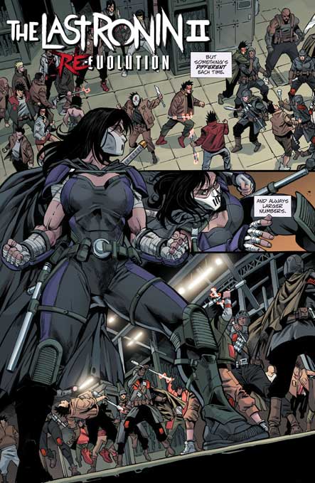 کامیک TMNT: The Last Ronin II ReEvolution