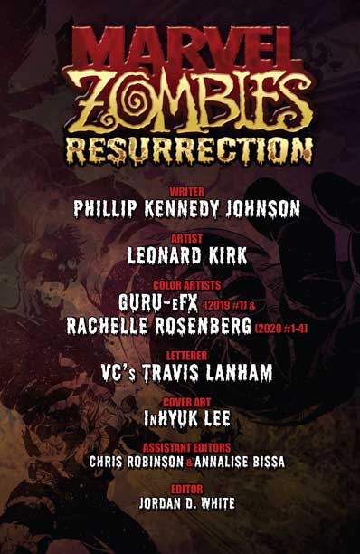 کامیک Marvel Zombies: Resurrection