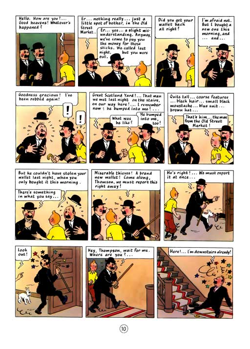 کامیک Tintin: The Secret of the Unicorn