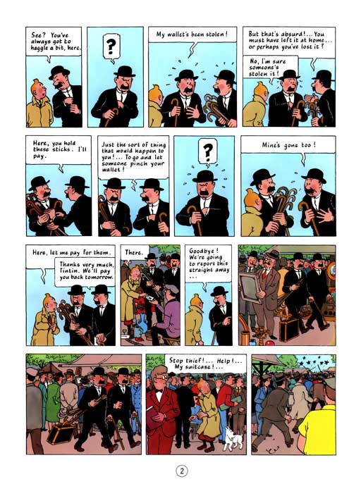 کامیک Tintin: The Secret of the Unicorn