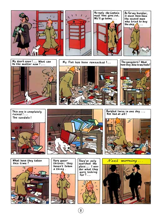 کامیک Tintin: The Secret of the Unicorn