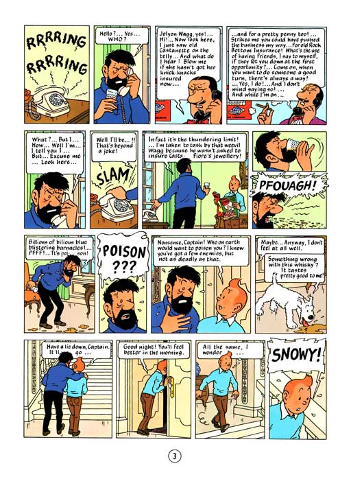 کامیک Tintin and the Picaros