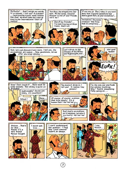 کامیک Tintin and the Picaros