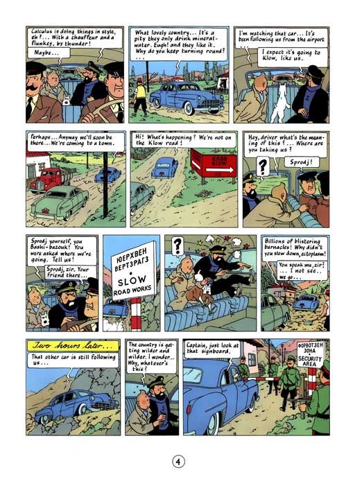 کامیک Tintin: Destination Moon