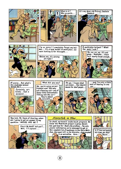 کامیک Tintin: Destination Moon