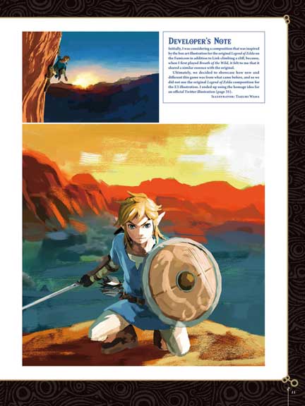 آرت‌بوک The Legend of Zelda: Breath of the Wild