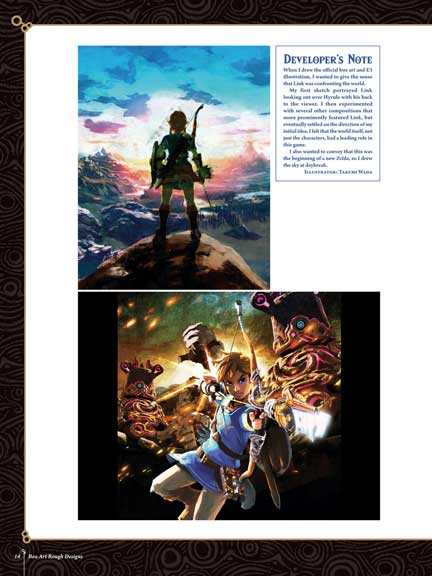 آرت‌بوک The Legend of Zelda: Breath of the Wild